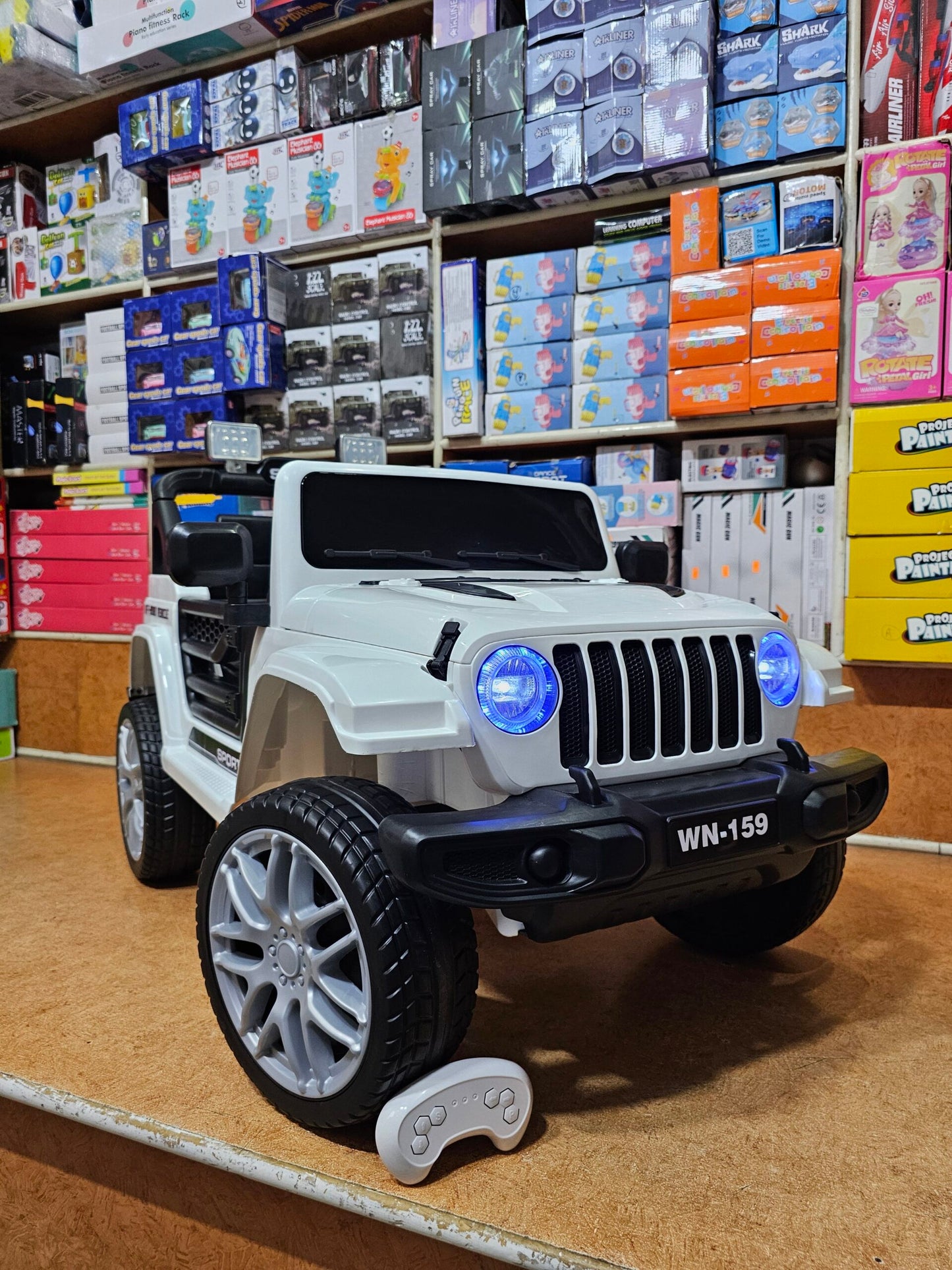 TurboTrail Green Jeep The Ultimate Kids’ Electric Ride-On