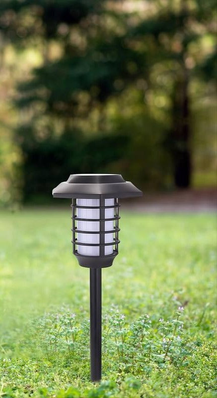 2 In 1 Solar Flame Lamp | Outdoor Led Waterproof Decoration Garden Lawn Light