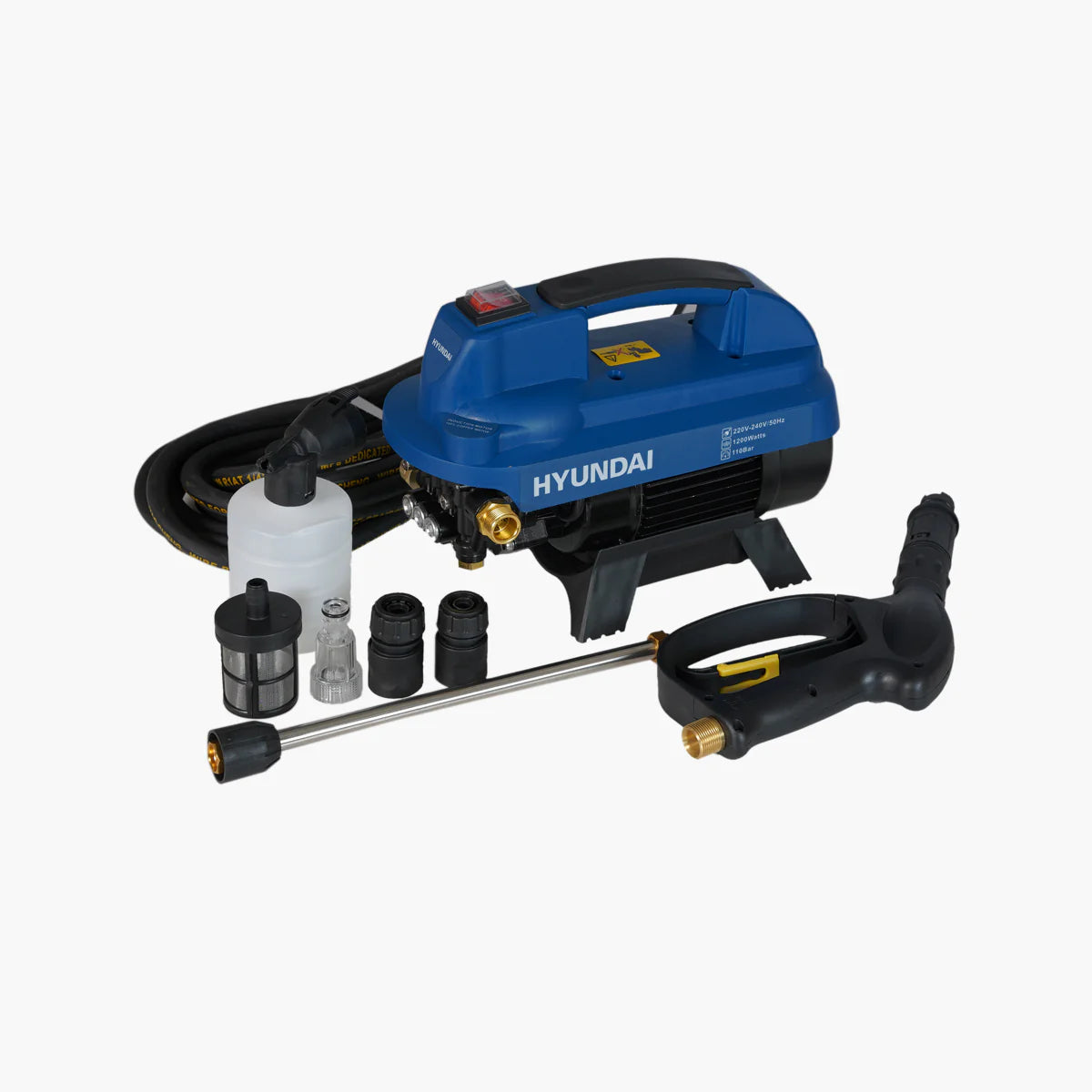 Hyundai Pressure Washer 110 Bar (HPW-110IM) - Powerful Cleaning Solution for Pakistan