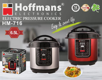 6.5ltrs Hoffmans multifunctional pressure cooker 14 in 1