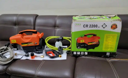 2200W - 220Bar CRIKA High Pressure Washer for Solar Panels & Car Washing