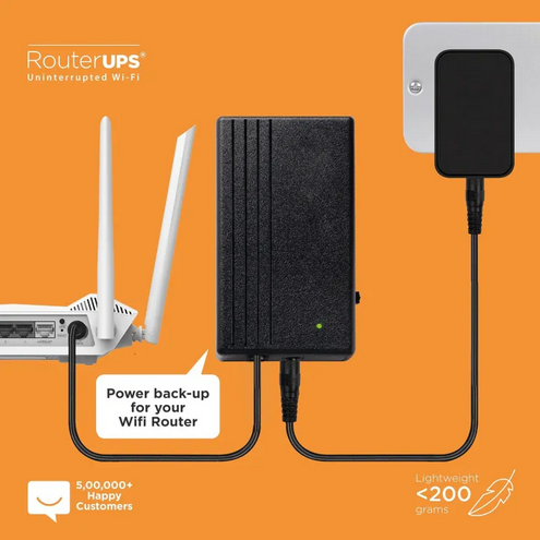 WiFi Router UPS Power Bank (4 Hour+)