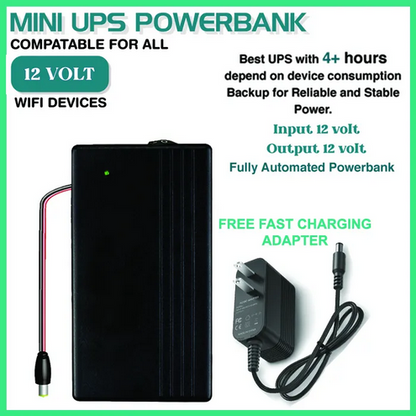 WiFi Router UPS Power Bank (4 Hour+)