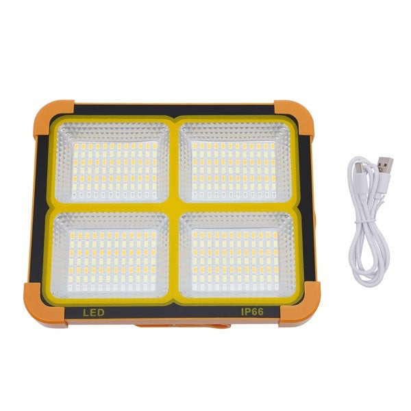 100W 350 LEDs Solar Light with Charging Indicator & Power Bank