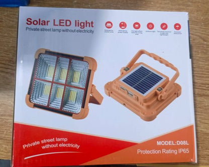 100W 350 LEDs Solar Light with Charging Indicator & Power Bank