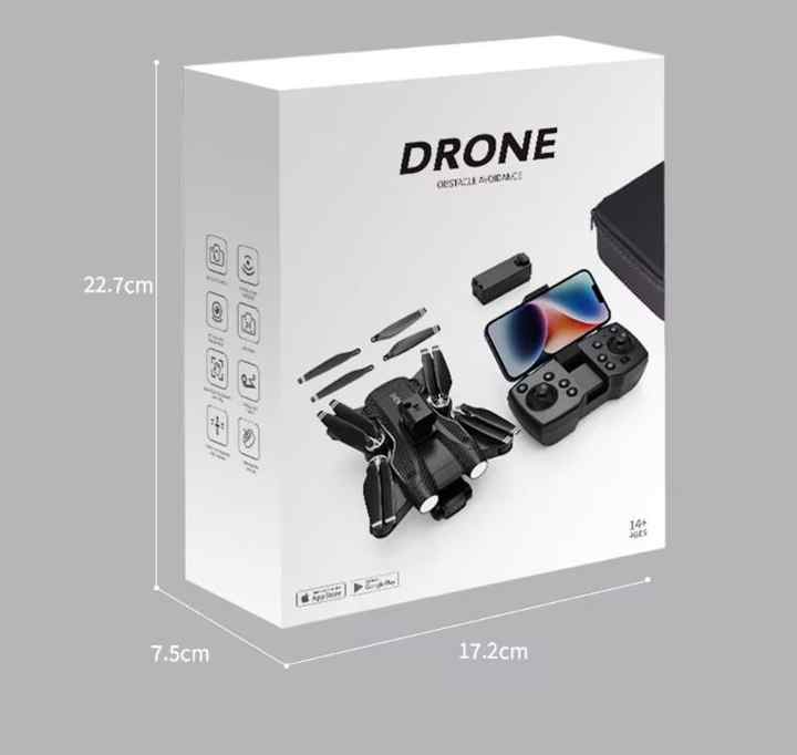 F167 drone 4K dual cameras obstacle avoidance optical wifi fpv foldable brushless Helicopter RC Drone Profesional Quadcopter