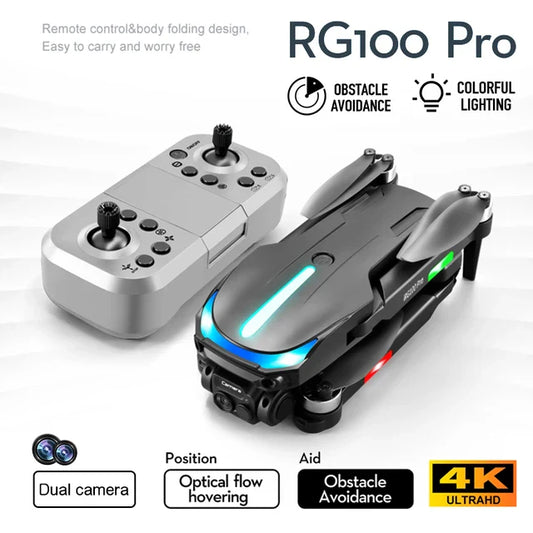 RG100Pro Brushless Motors Drones Foldable Camera Drone