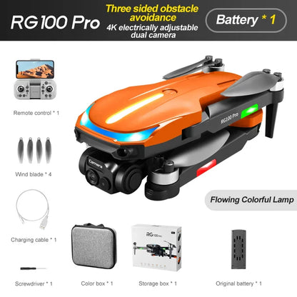 RG100Pro Brushless Motors Drones Foldable Camera Drone