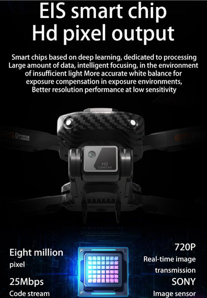 S25PRO GPS/LCD Display/ Double 4K Camera Drone