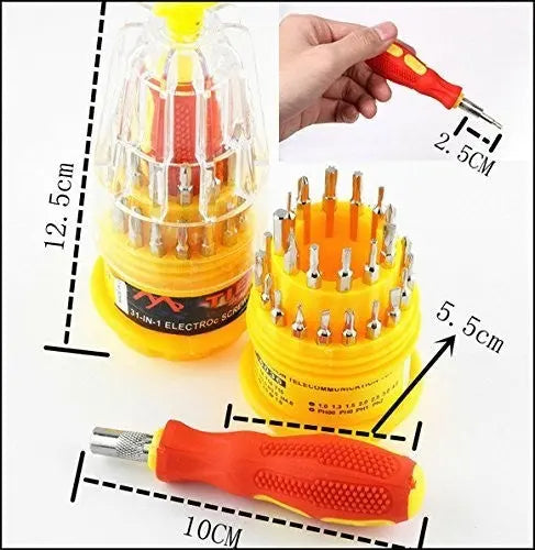 31 In 1 Universal Magnetic Screw Driver Kit - High Quality Maaz Solar